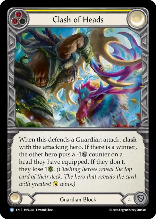 Clash of Heads [MPG047] (Mastery Pack Guardian) | Boutique FDB TCG