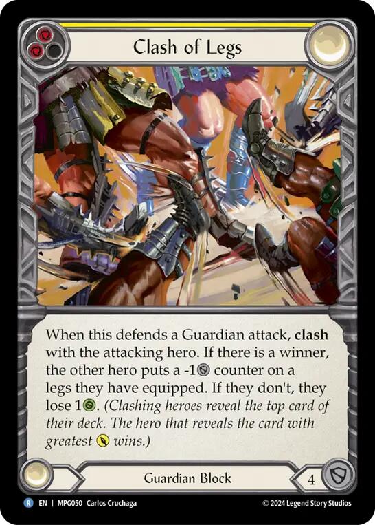 Clash of Legs [MPG050] (Mastery Pack Guardian) | Boutique FDB TCG