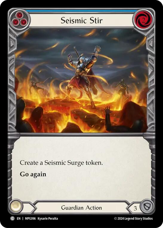 Seismic Stir (Blue) [MPG096] (Mastery Pack Guardian) | Boutique FDB TCG