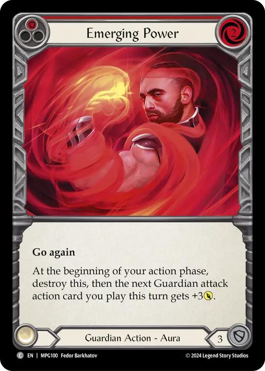 Emerging Power (Red) [MPG100] (Mastery Pack Guardian) | Boutique FDB TCG