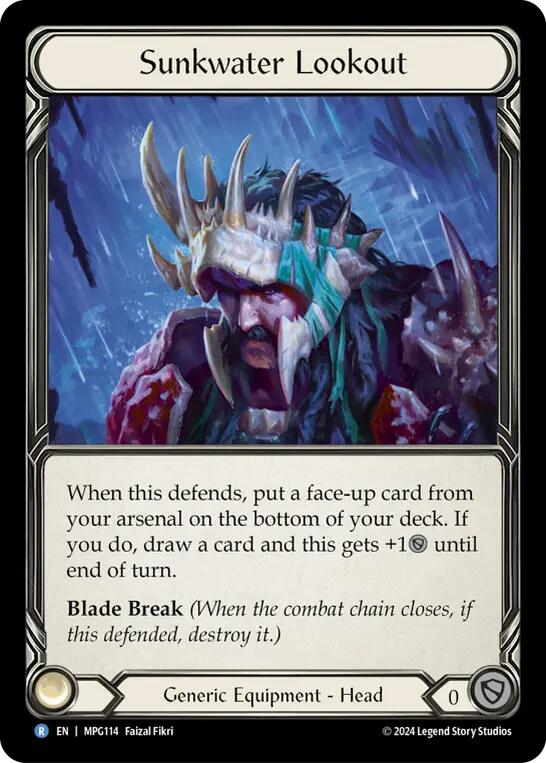 Sunkwater Lookout [MPG114] (Mastery Pack Guardian)  Cold Foil | Boutique FDB TCG