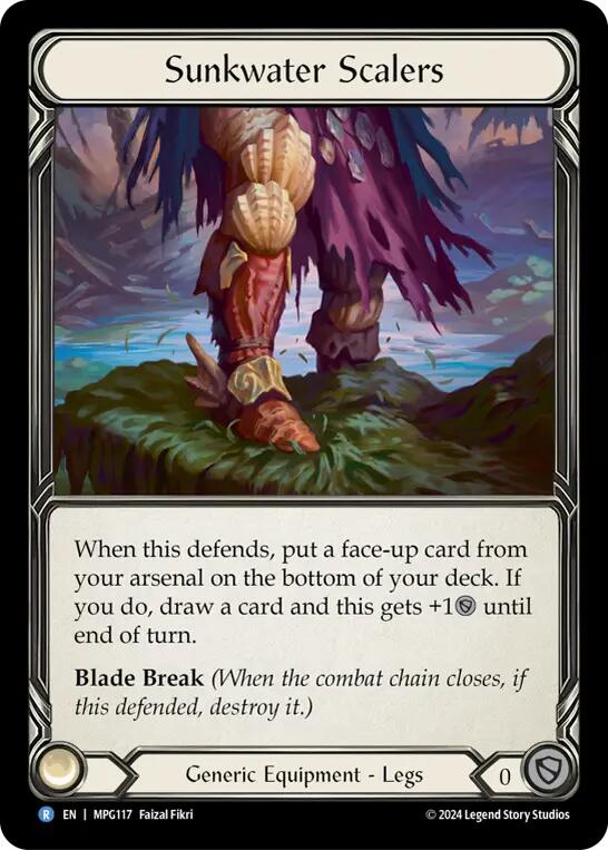 Sunkwater Scalers [MPG117] (Mastery Pack Guardian)  Cold Foil | Boutique FDB TCG