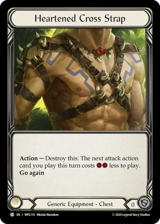 Heartened Cross Strap [MPG119] (Mastery Pack Guardian) | Boutique FDB TCG