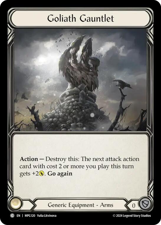 Goliath Gauntlet [MPG120] (Mastery Pack Guardian) | Boutique FDB TCG