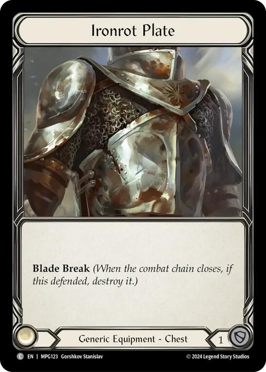 Ironrot Plate [MPG123] (Mastery Pack Guardian) | Boutique FDB TCG