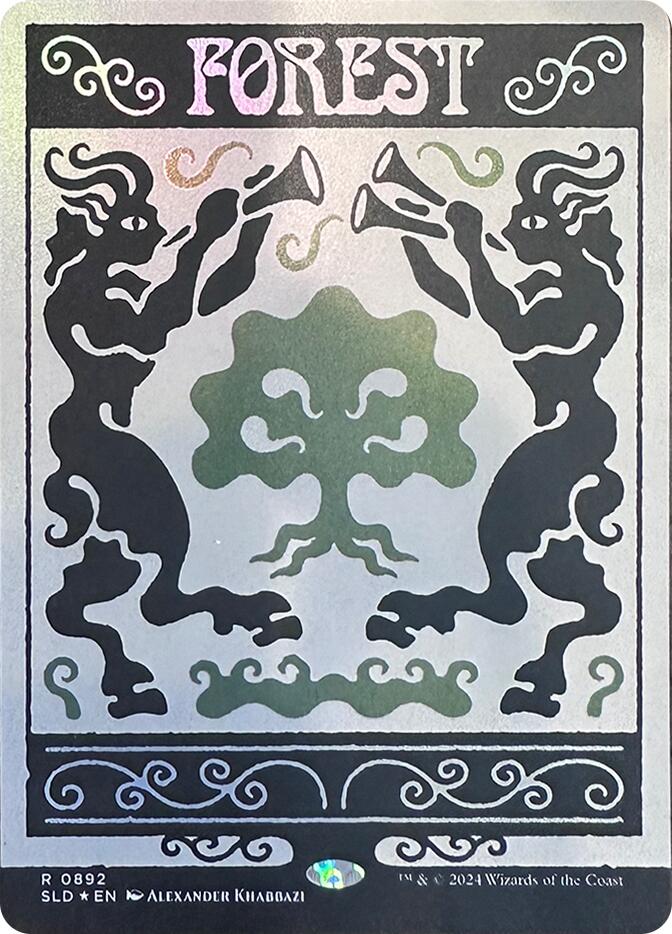 Forest (0892) (Rainbow Foil) [Secret Lair Drop Series] | Boutique FDB TCG