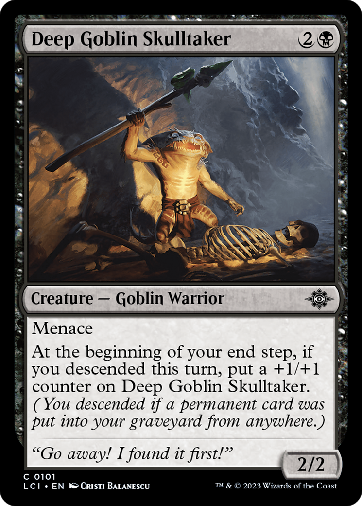 Deep Goblin Skulltaker [The Lost Caverns of Ixalan] | Boutique FDB TCG