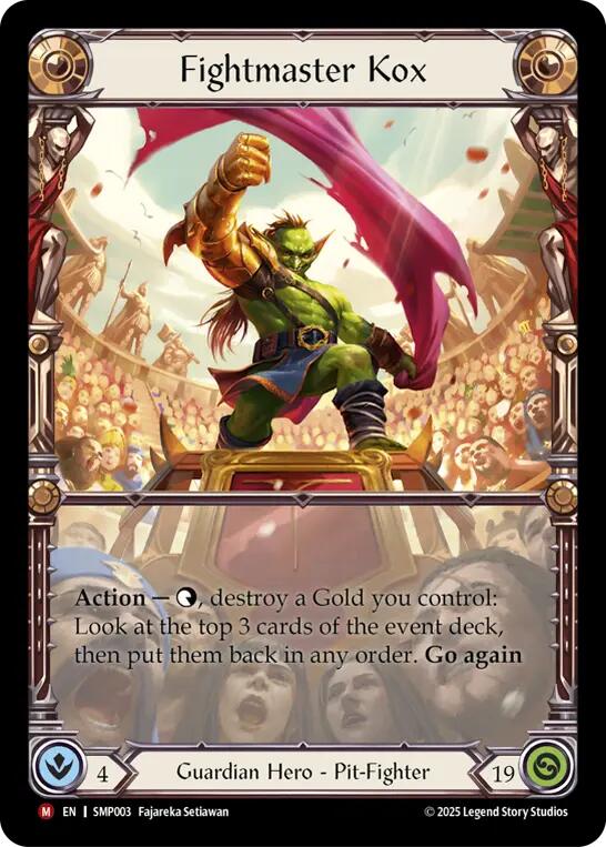 Fightmaster Kox [SMP003] (Smash Palace) | Boutique FDB TCG