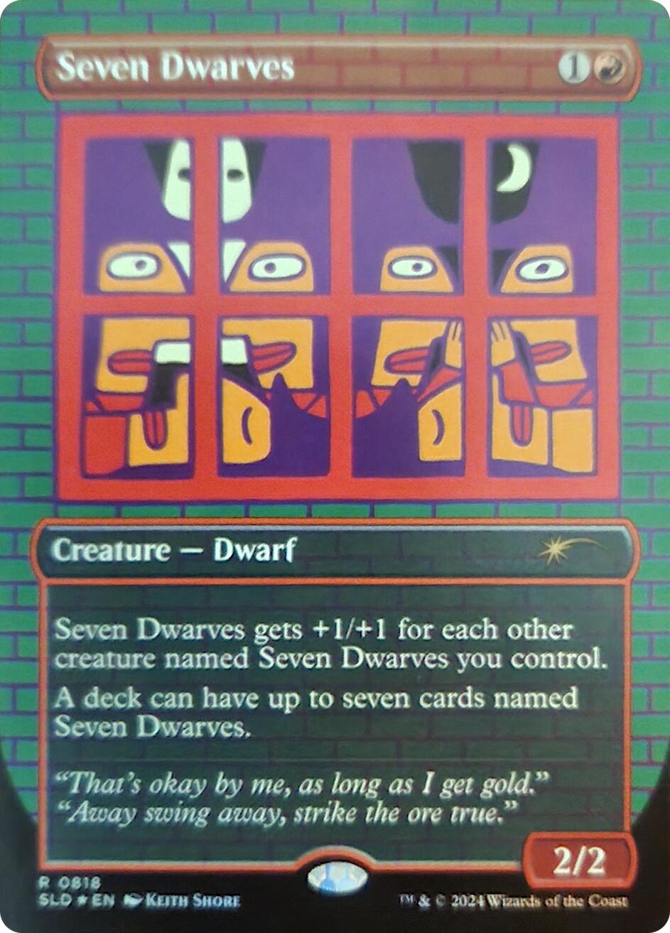 Seven Dwarves (0818) (Rainbow Foil) [Secret Lair Drop Series] | Boutique FDB TCG