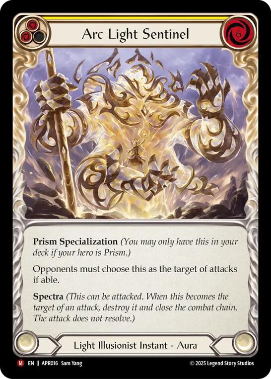 Arc Light Sentinel [APR016] (Armory Deck: Legends Prism) | Boutique FDB TCG