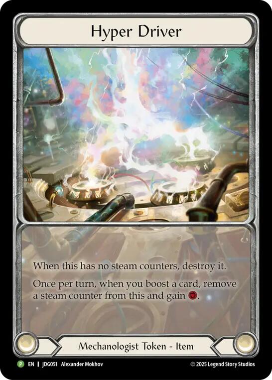 Hyper Driver [JDG051] (Promo) | Boutique FDB TCG
