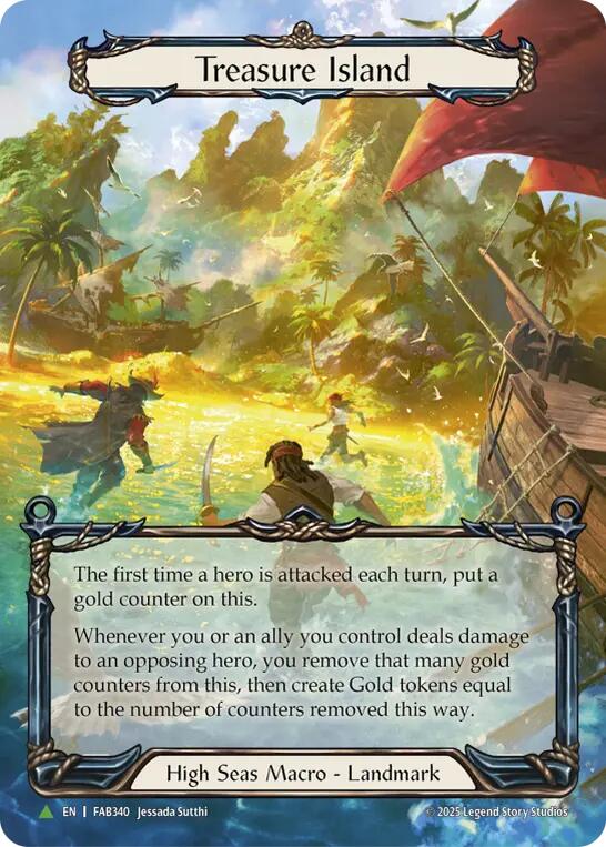 Treasure Island [FAB340] (Promo)  Cold Foil | Boutique FDB TCG
