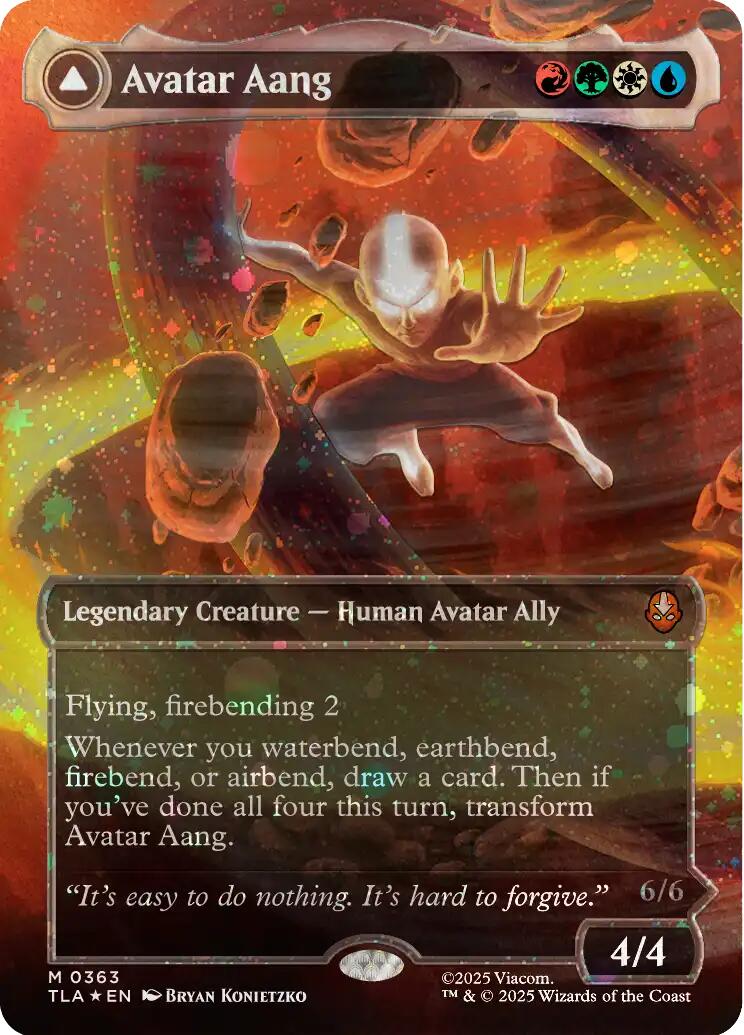 Avatar Aang (Raised Foil) [Avatar: The Last Airbender] | Boutique FDB TCG