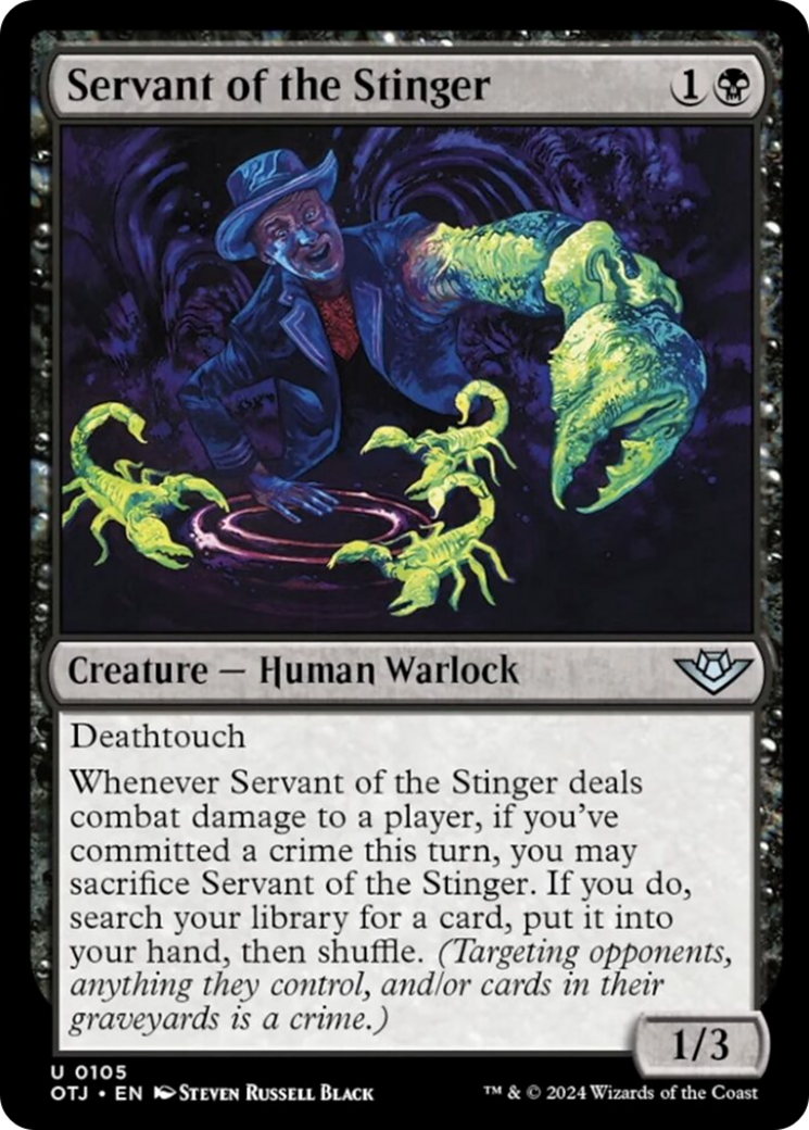 Servant of the Stinger [Outlaws of Thunder Junction] | Boutique FDB TCG