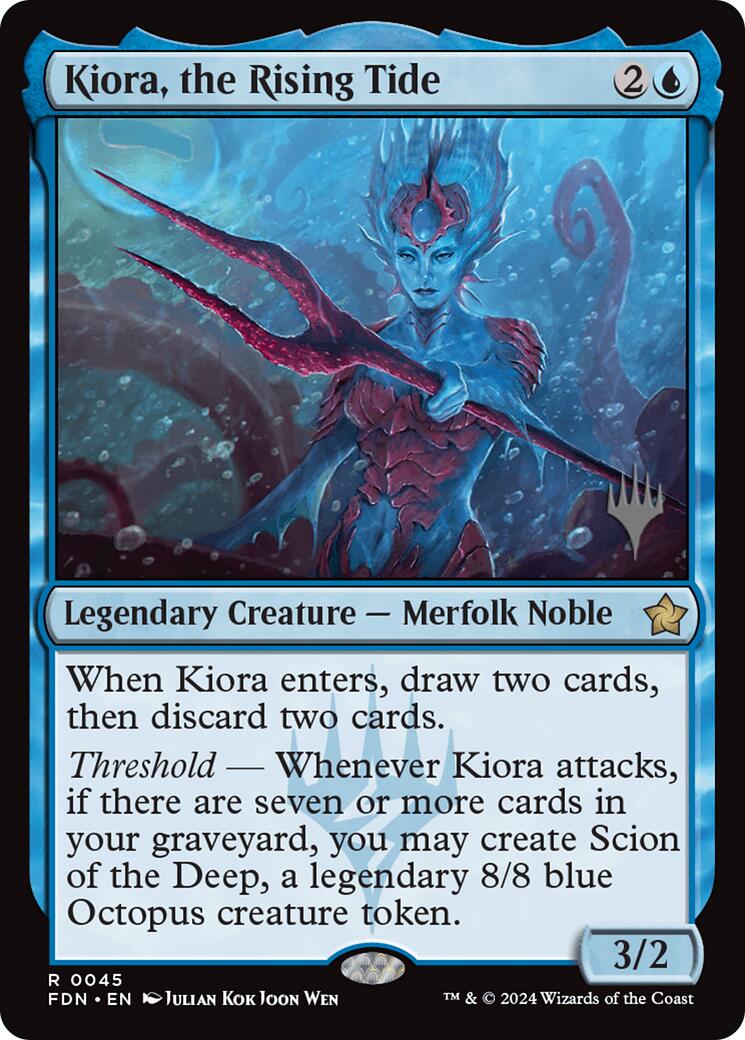 Kiora, the Rising Tide [Edge of Eternities Promo Pack] | Boutique FDB TCG