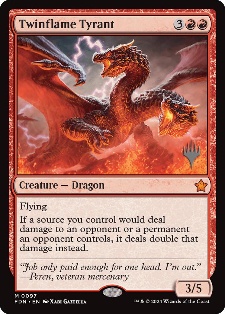 Twinflame Tyrant [Edge of Eternities Promo Pack] | Boutique FDB TCG