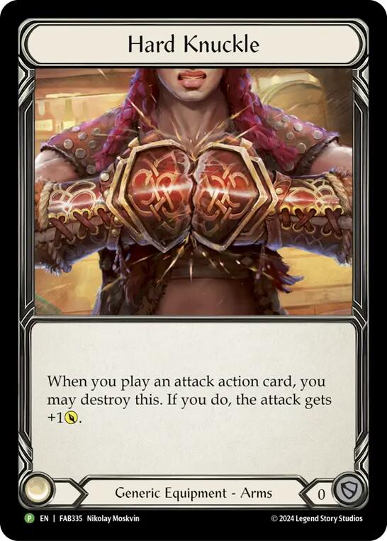 Hard Knuckle [FAB335] (Promo)  Cold Foil | Boutique FDB TCG