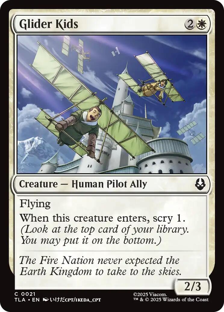 Glider Kids [Avatar: The Last Airbender] | Boutique FDB TCG