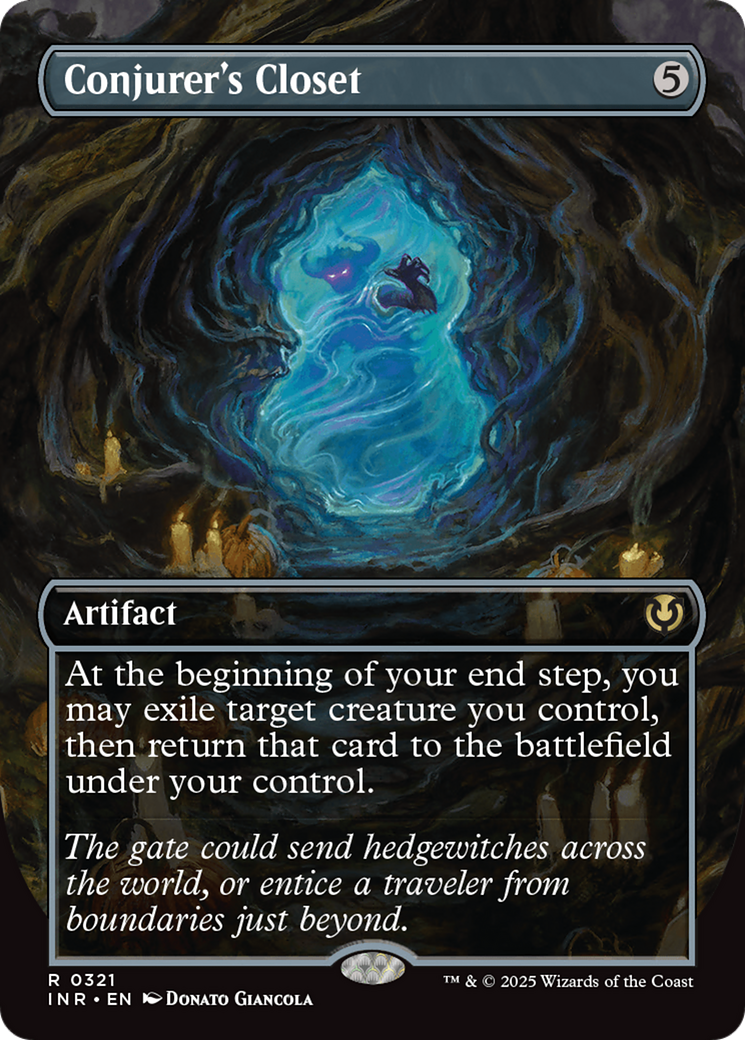 Conjurer's Closet (Borderless) [Innistrad Remastered] | Boutique FDB TCG