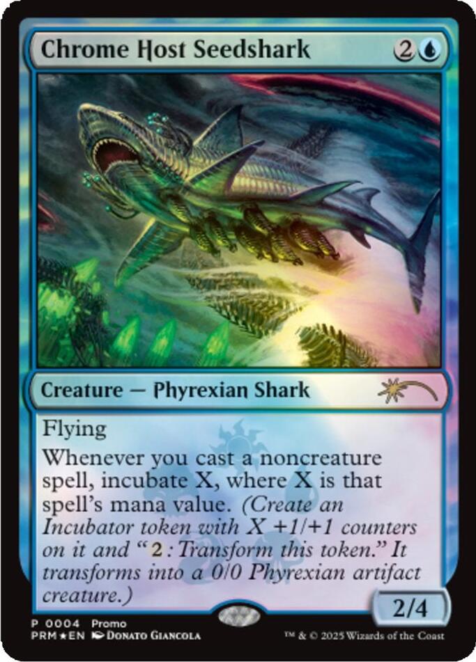 Chrome Host Seedshark [Media Promos] | Boutique FDB TCG