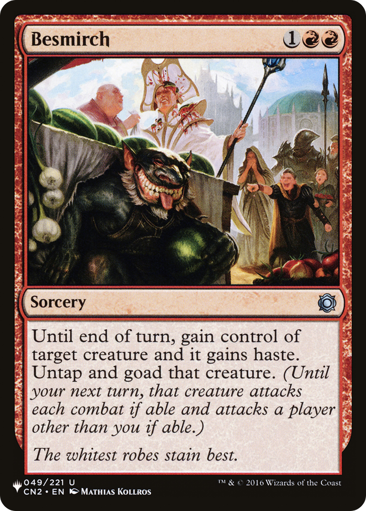 Besmirch [The List] | Boutique FDB TCG