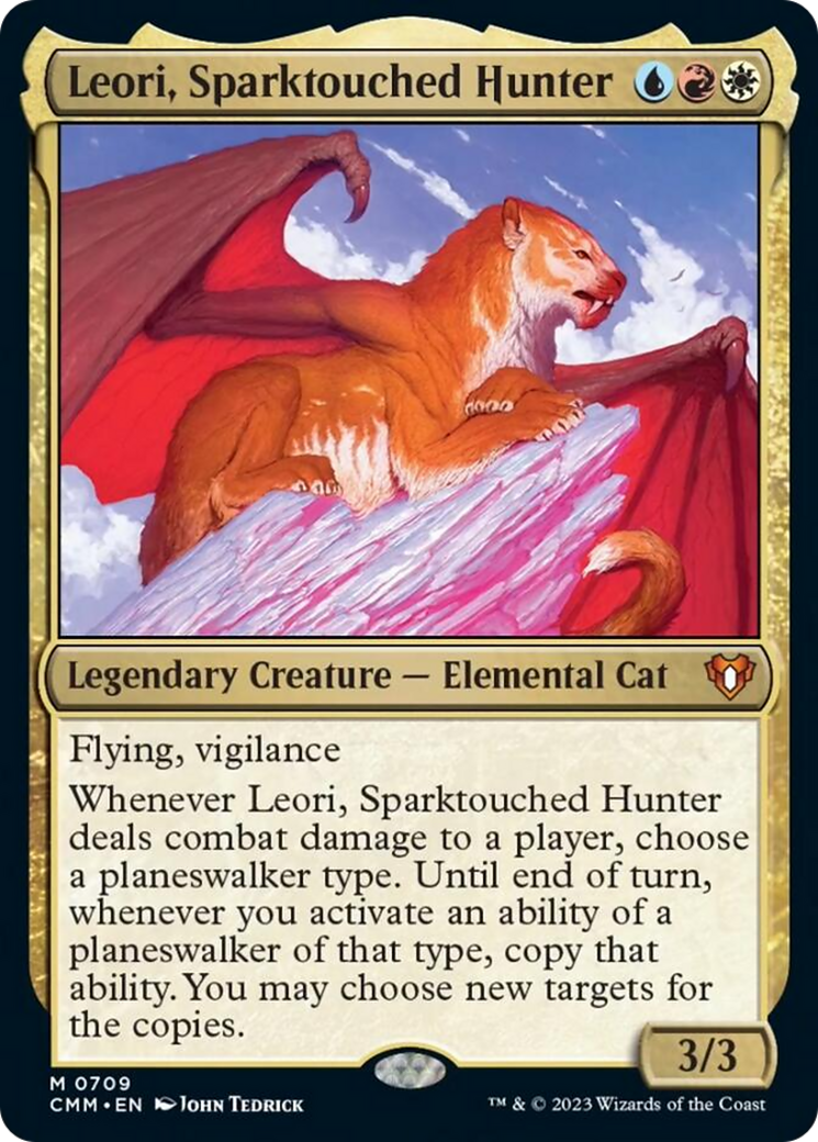 Leori, Sparktouched Hunter [Commander Masters] | Boutique FDB TCG