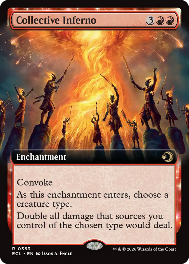 Collective Inferno (Extended Art) [Lorwyn Eclipsed] | Boutique FDB TCG