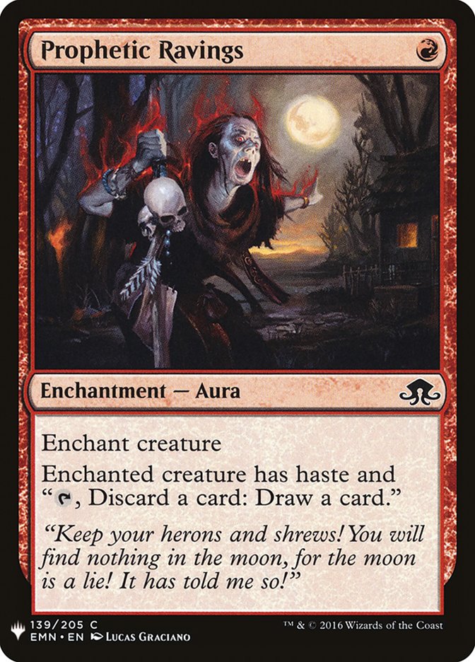 Prophetic Ravings [Mystery Booster] | Boutique FDB TCG