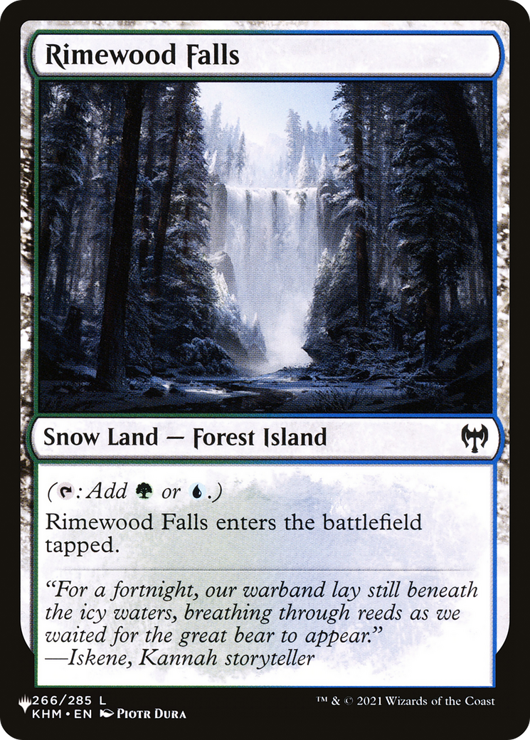 Rimewood Falls [Secret Lair: From Cute to Brute] | Boutique FDB TCG