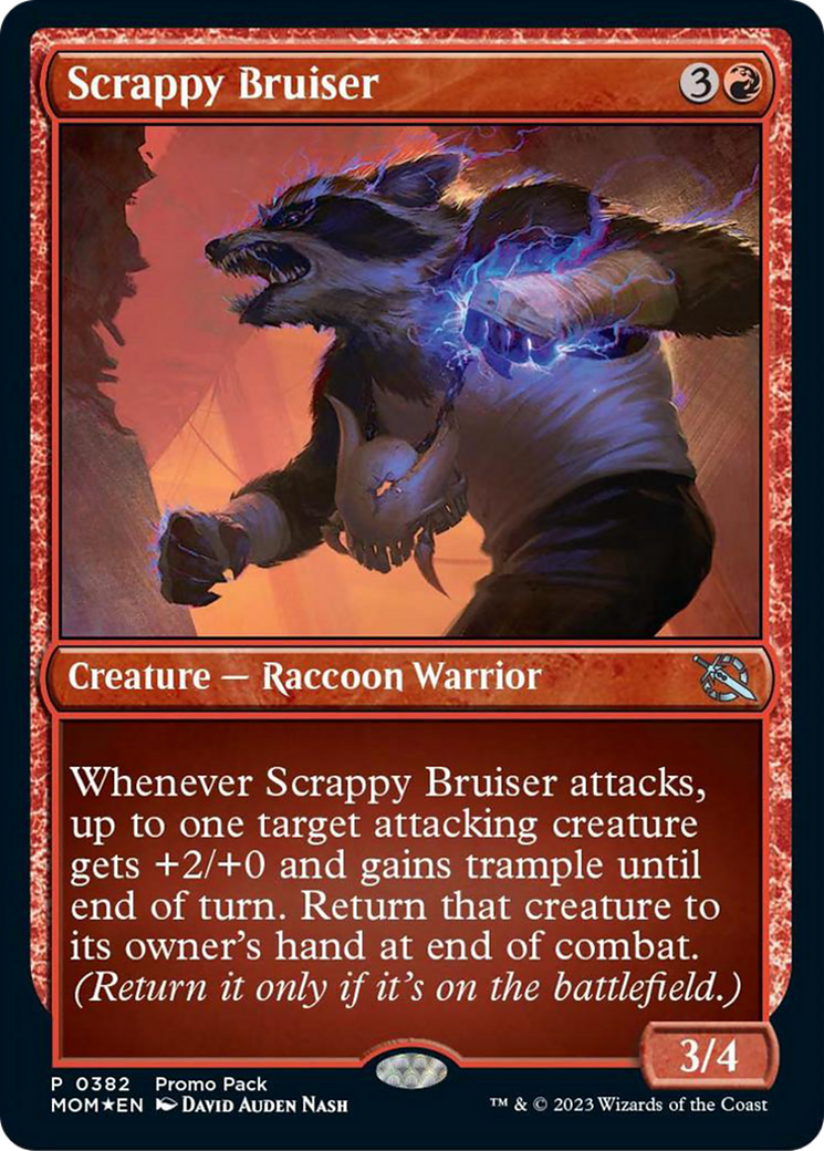 Scrappy Bruiser (Promo Pack) [March of the Machine Promos] | Boutique FDB TCG