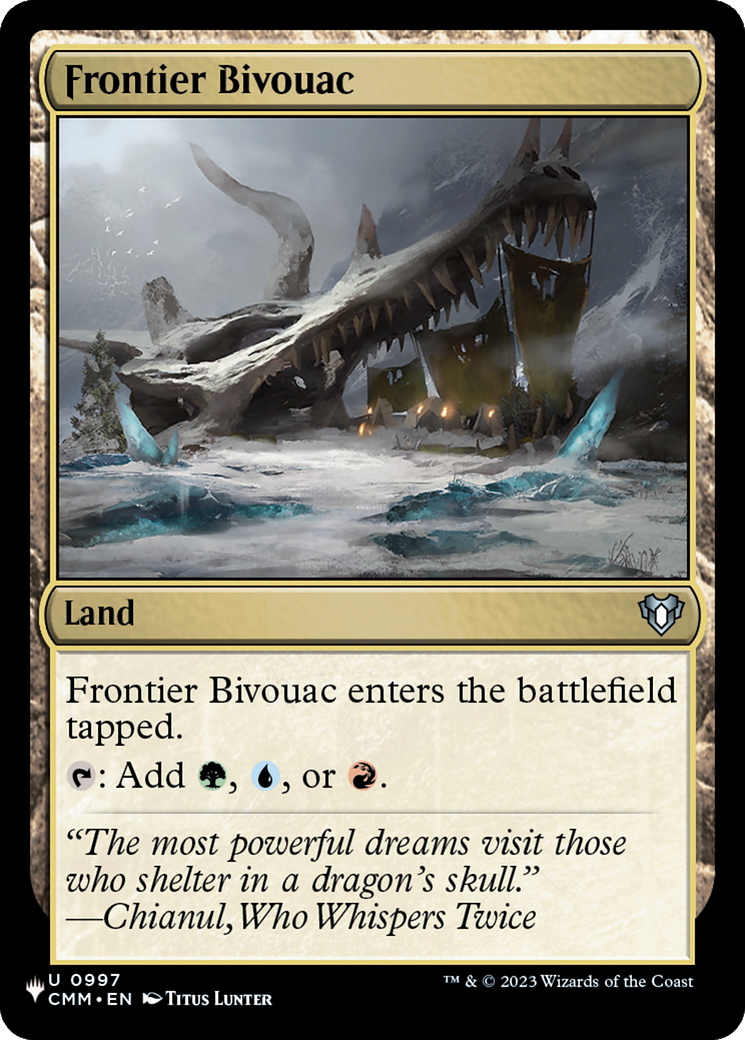 Frontier Bivouac (CMM) [The List] | Boutique FDB TCG