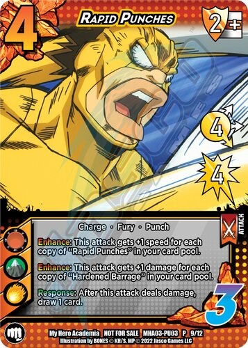 Rapid Punches [Heroes Clash Unlimited] | Boutique FDB TCG