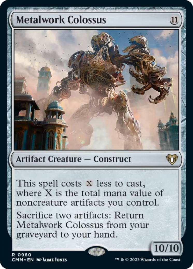 Metalwork Colossus [Commander Masters] | Boutique FDB TCG