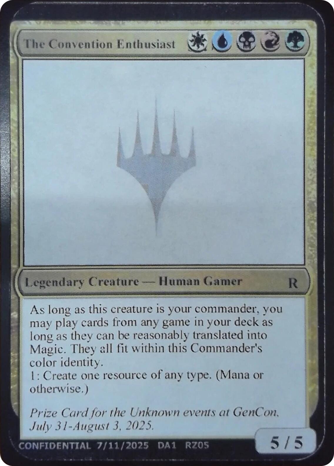 The Convention Enthusiast [Unknown Event] | Boutique FDB TCG