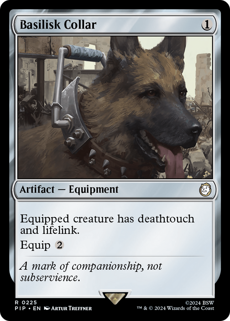 Basilisk Collar [Fallout] | Boutique FDB TCG