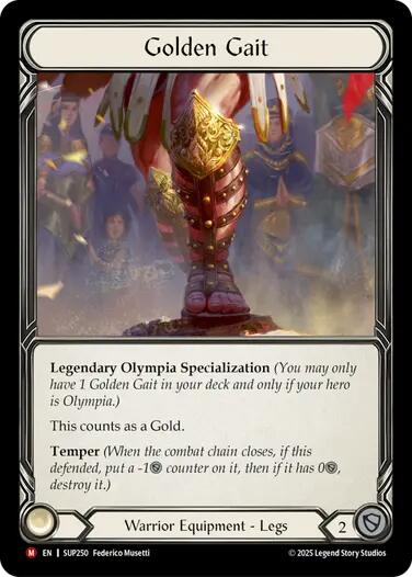 Golden Gait [SUP250] (Super Slam) | Boutique FDB TCG