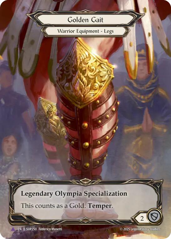 Golden Gait (Marvel) [SUP250] (Super Slam)  Cold Foil | Boutique FDB TCG