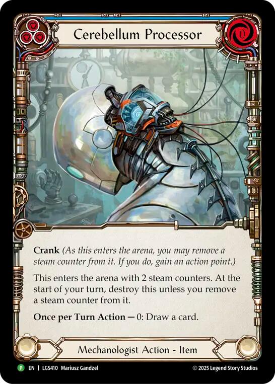 Cerebellum Processor [LGS410] (Promo)  Cold Foil | Boutique FDB TCG