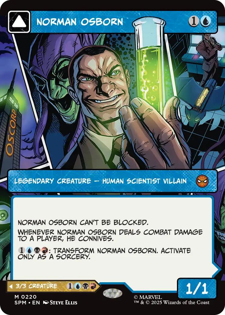 Norman Osborn (Borderless) [Marvel's Spider-Man] | Boutique FDB TCG