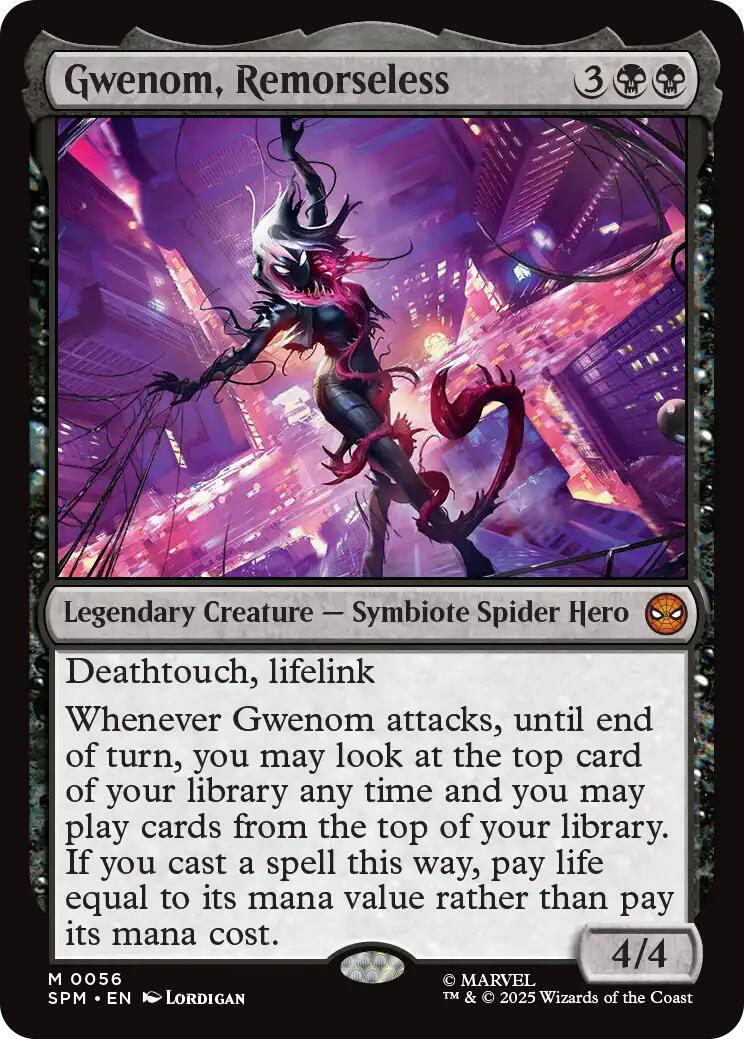 Gwenom, Remorseless [Marvel's Spider-Man] | Boutique FDB TCG