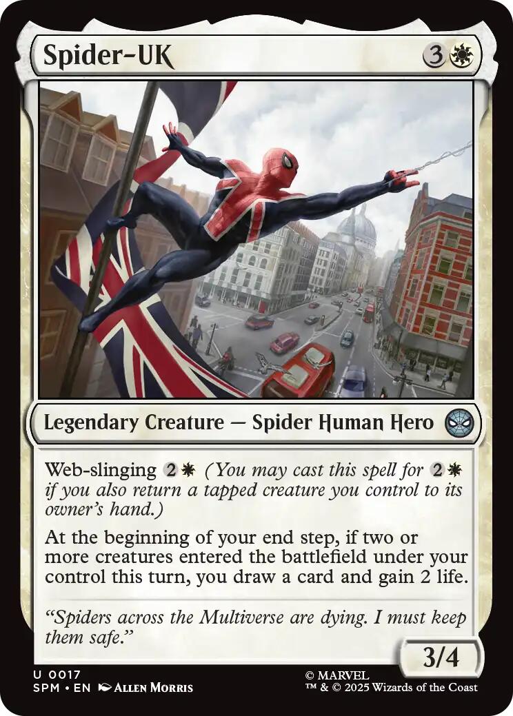 Spider-UK [Marvel's Spider-Man] | Boutique FDB TCG