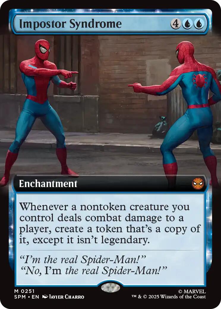 Impostor Syndrome (Extended Art) [Marvel's Spider-Man] | Boutique FDB TCG