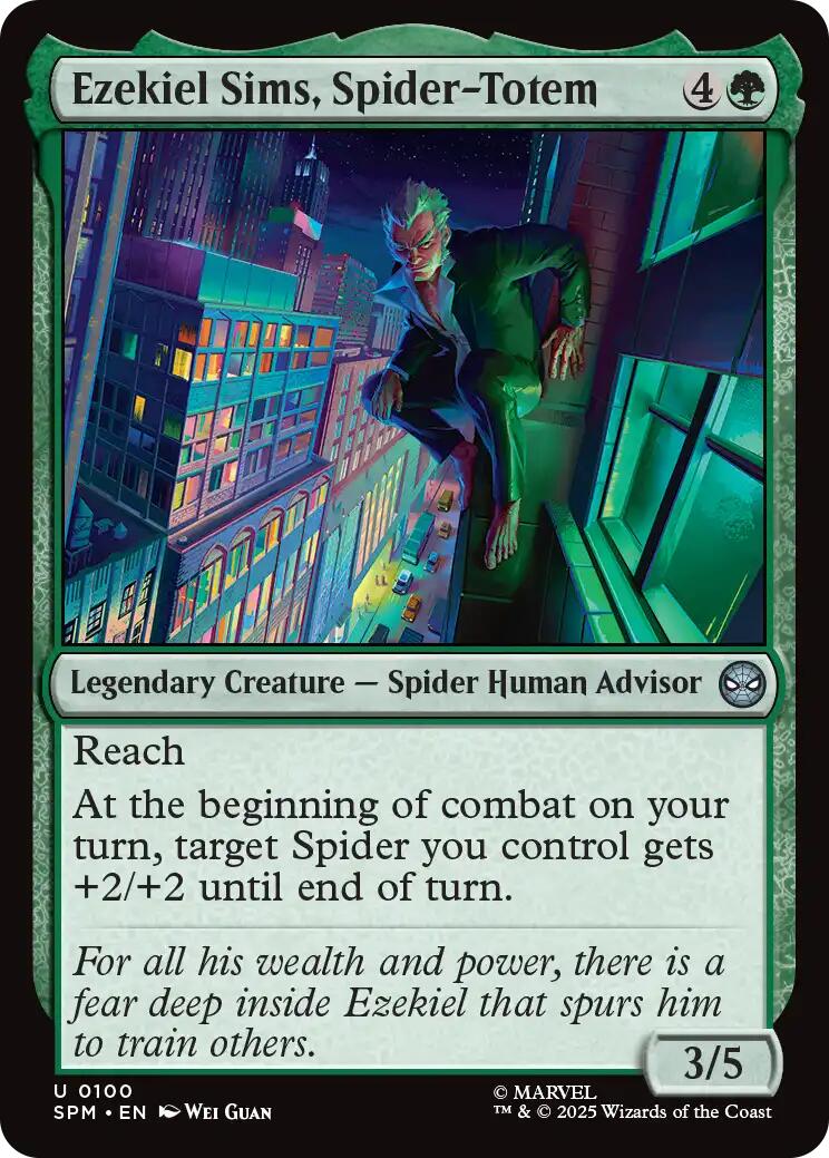 Ezekiel Sims, Spider-Totem [Marvel's Spider-Man] | Boutique FDB TCG