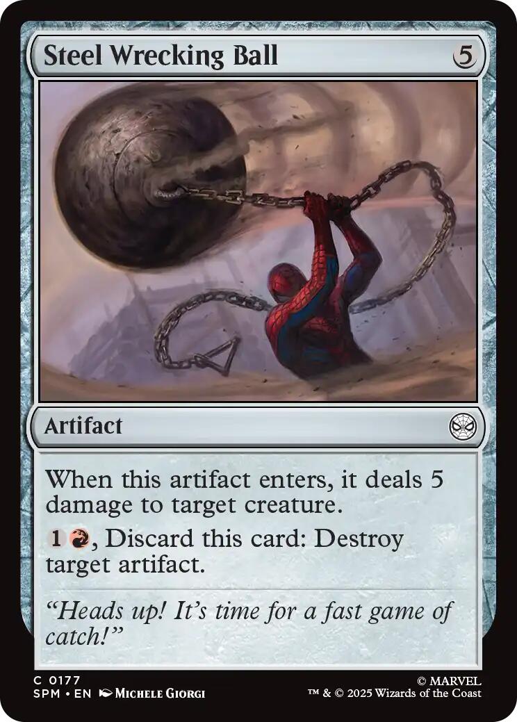 Steel Wrecking Ball [Marvel's Spider-Man] | Boutique FDB TCG