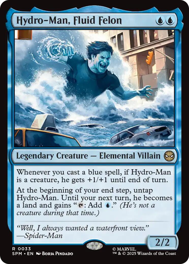 Hydro-Man, Fluid Felon [Marvel's Spider-Man] | Boutique FDB TCG