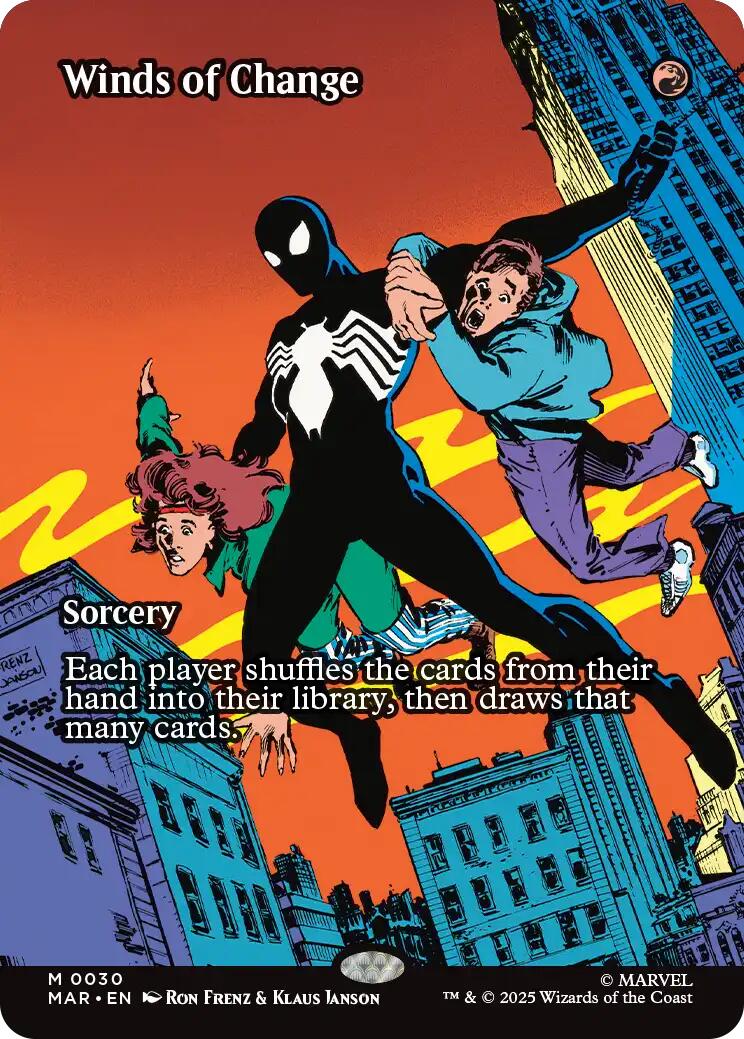 Winds of Change (Borderless) [Marvel's Spider-Man: Eternal-Legal] | Boutique FDB TCG