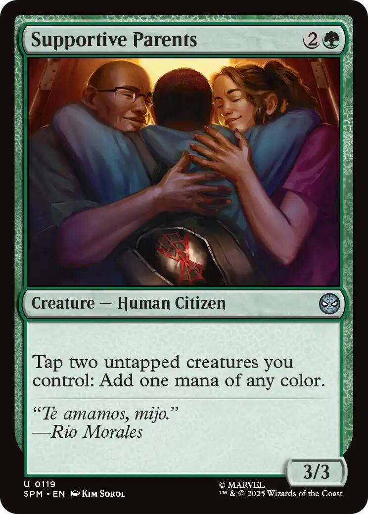 Supportive Parents [Marvel's Spider-Man] | Boutique FDB TCG