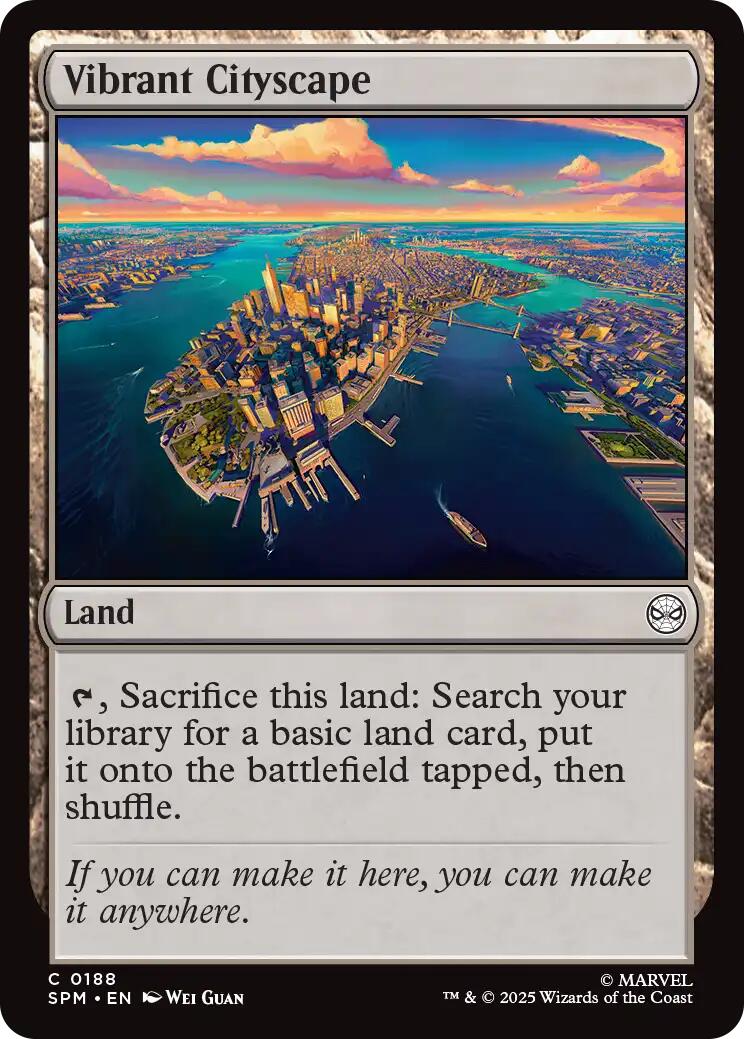 Vibrant Cityscape [Marvel's Spider-Man] | Boutique FDB TCG