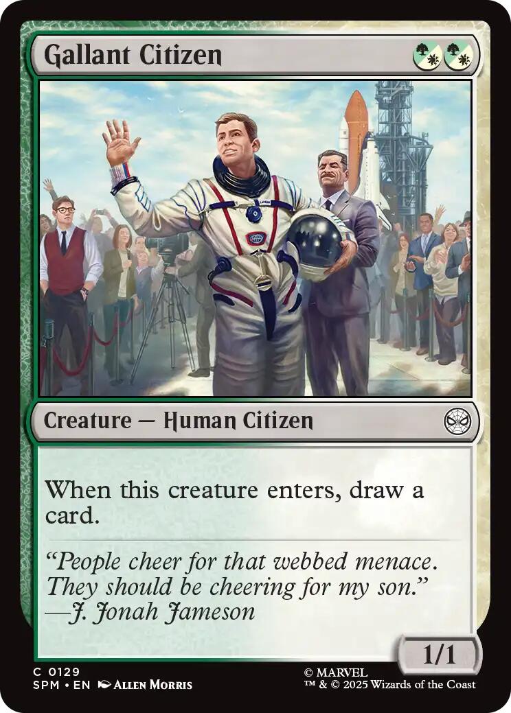 Gallant Citizen [Marvel's Spider-Man] | Boutique FDB TCG