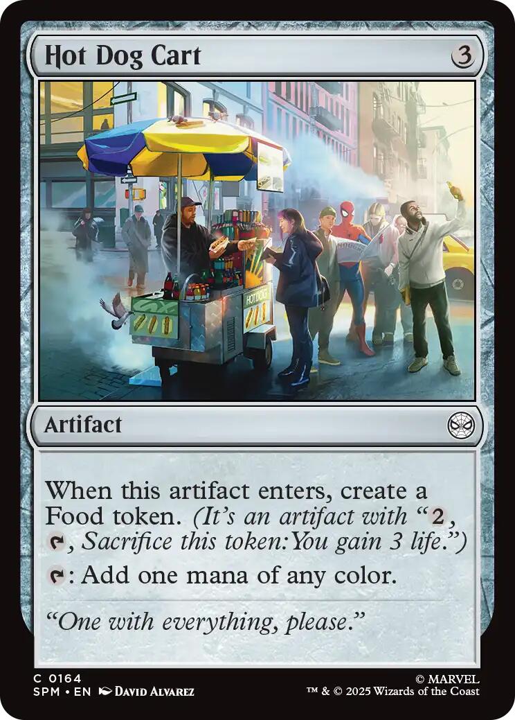 Hot Dog Cart [Marvel's Spider-Man] | Boutique FDB TCG